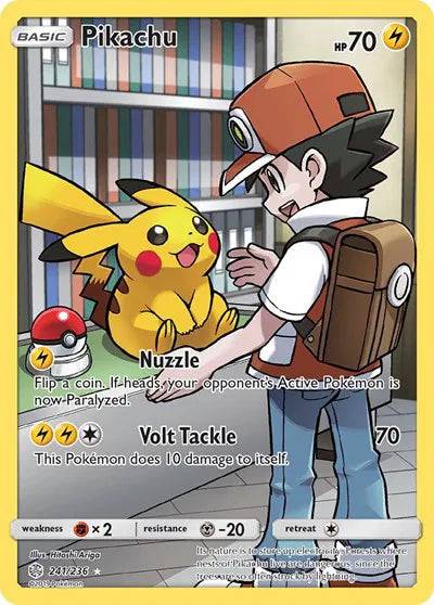 Pikachu 241/236 - Cosmic Eclipse - Holofoil
