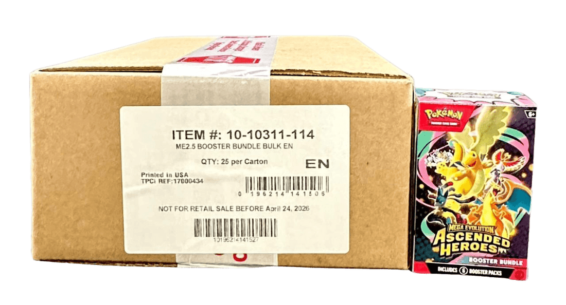 Pokémon Ascended Heroes: Booster Bundle Case 25x