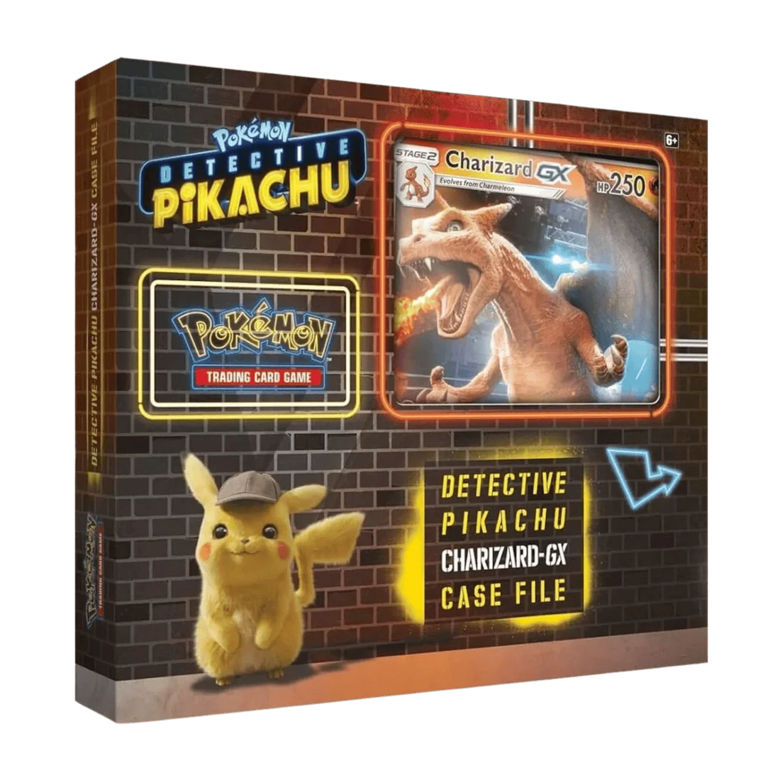 Pokémon Detective Pikachu: Charizard GX case file (seal tear)
