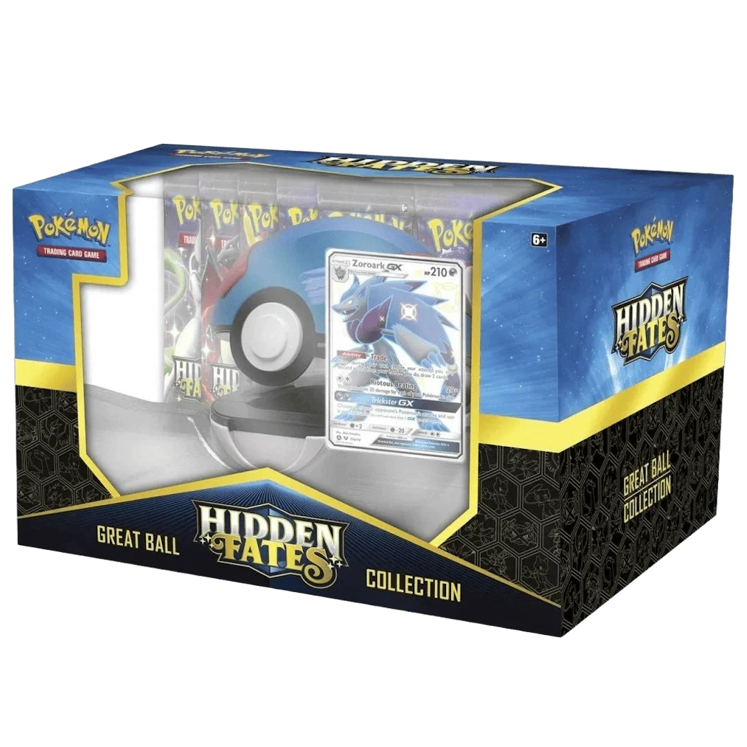 Pokémon Hidden Fates: Poke Ball Collection - Shiny Zoroark GX