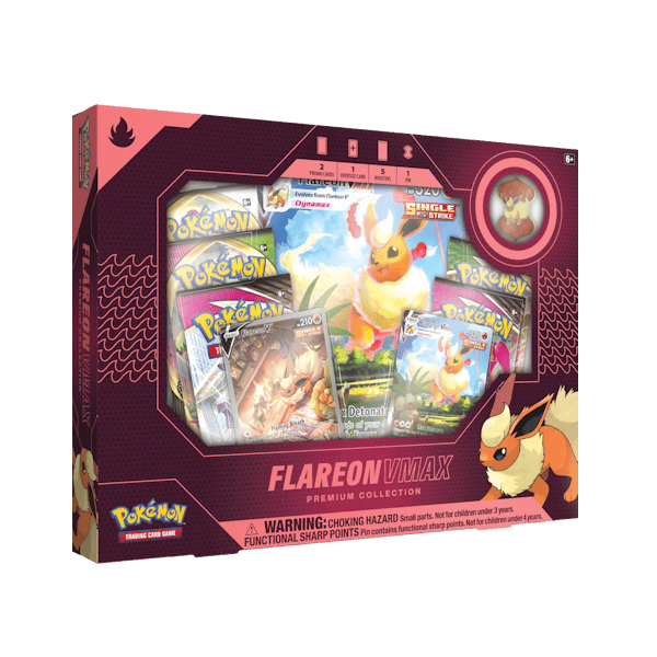 Pokémon: Premium Collection Box - Flareon VMAX