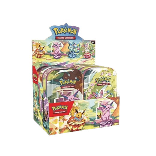 Pokémon Prismatic Evolutions: Mini Tin Display