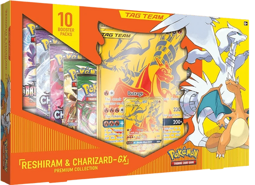 Pokémon Tag Team Reshiram & Charizard GX Premium Collection