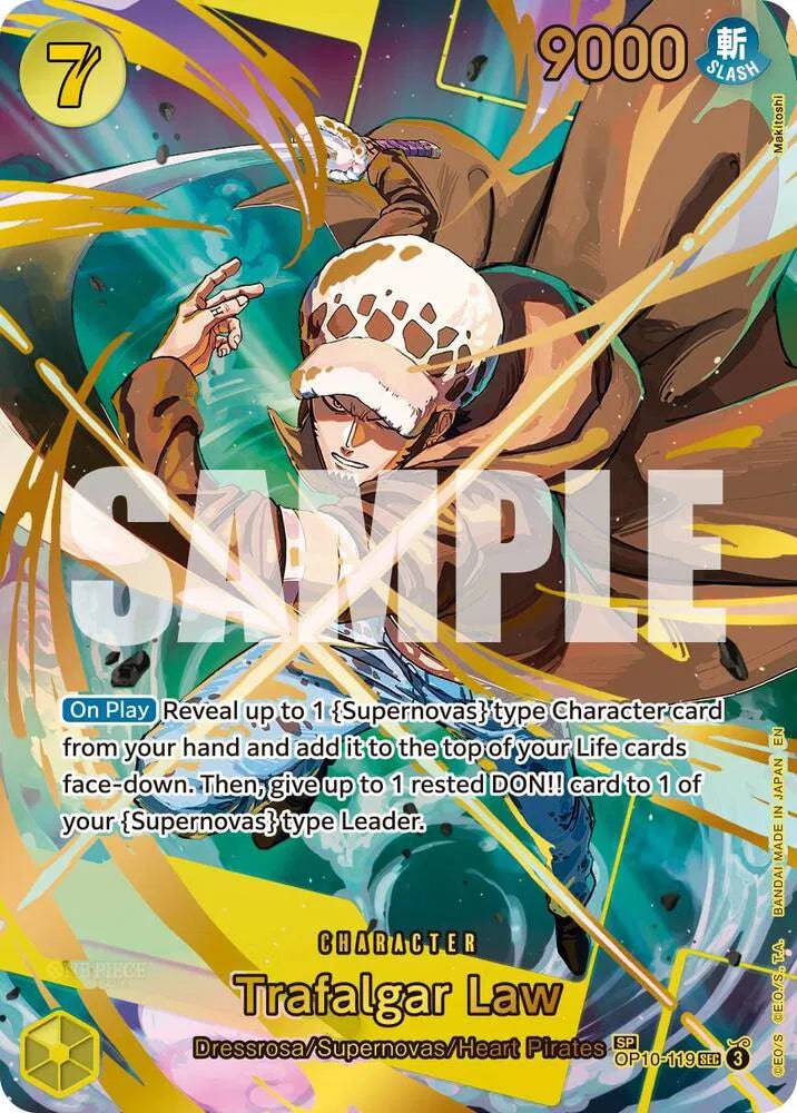 Trafalgar Law (SP) OP10-119 - The Best Vol.2 - Foil
