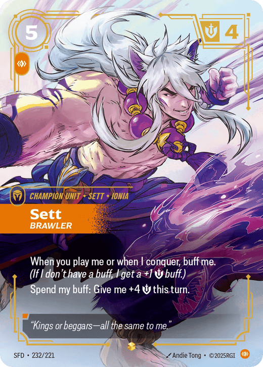 Sett - Brawler (Signature) #232*/221