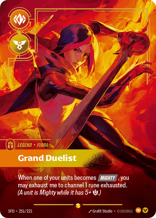 Fiora - Grand Duelist (Overnumbered) #251/221