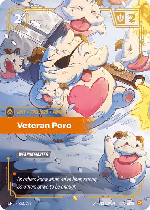 Veteran Poro (Overnumbered) #223/219