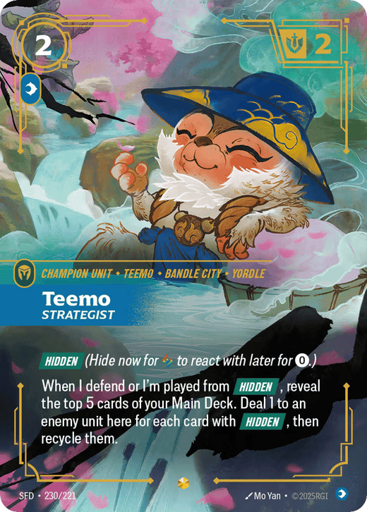 Teemo - Strategist (Overnumbered) #230/221