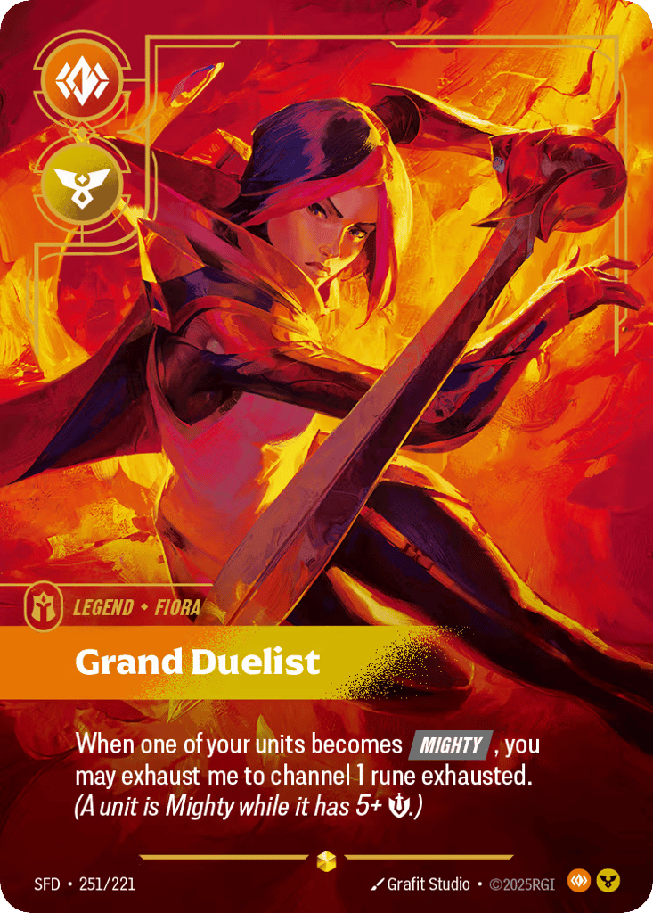Spiritforged - Champion Deck (Fiora) Display