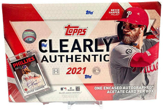 2021 Topps Clearly Authentic Baseball Hobby Box