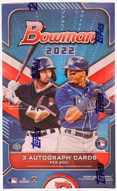 2022 Bowman Baseball Jumbo HTA Box