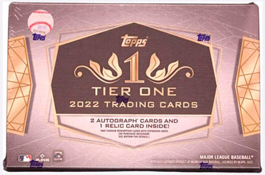2022 Topps Tier One Baseball Hobby Box