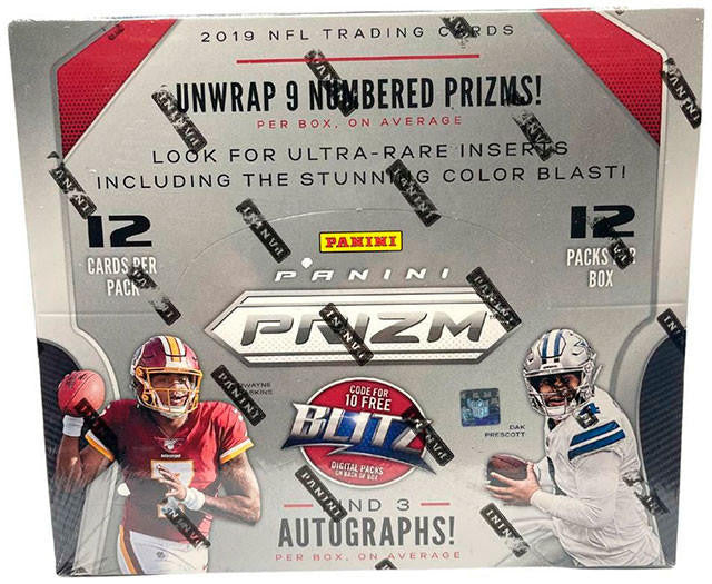2019 Panini Prizm Football Hobby Box