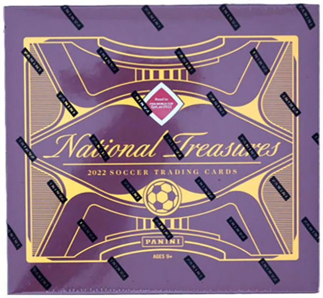 2022 Panini National Treasures FIFA Road To World Cup Soccer Hobby Box