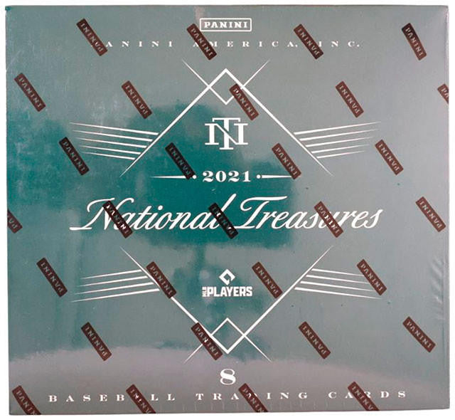 2021 Panini National Treasures Baseball Hobby Box