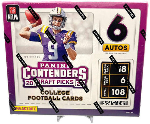 2020 Panini Contenders Draft Picks Football Hobby Box