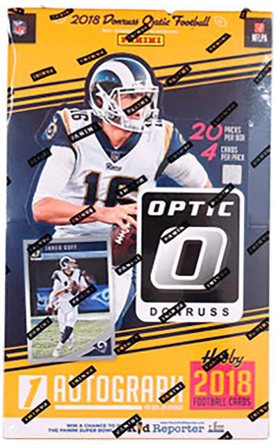 2018 Panini Donruss Optic Football Hobby Box