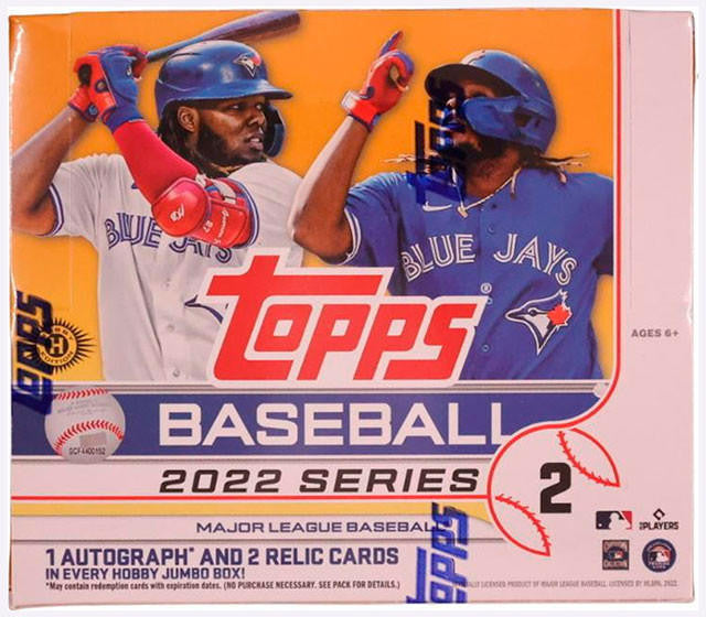 2022 Topps Series 2 Baseball Jumbo Box
