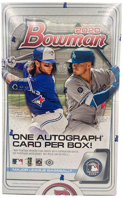 2020 Bowman Baseball Hobby Box