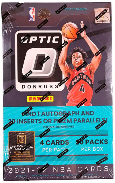 2021/22 Panini Donruss Optic Basketball Hobby Box