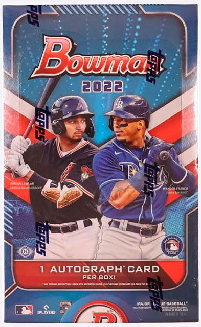 2022 Bowman Baseball Hobby Box