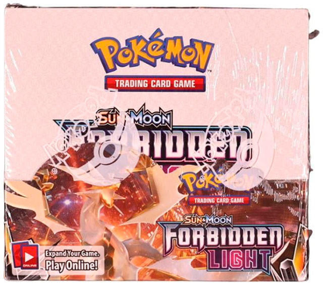 Pokemon Sun & Moon Forbidden Light Booster Box