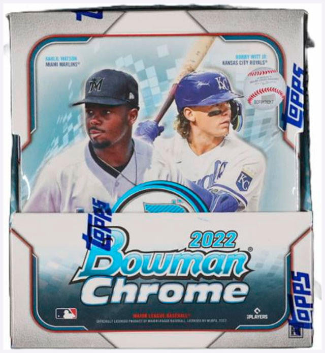 2022 Bowman Chrome Baseball Hobby Box