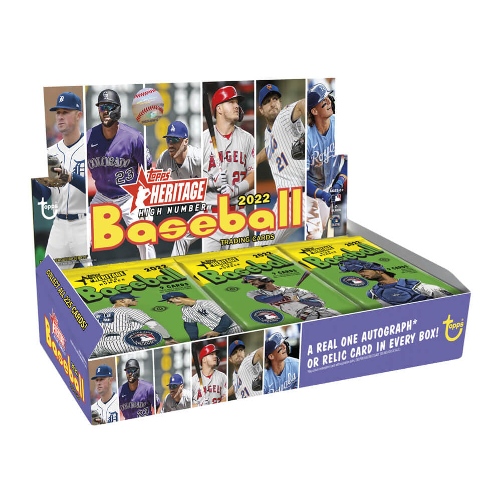 2022 Topps Heritage High Number Baseball Hobby Box
