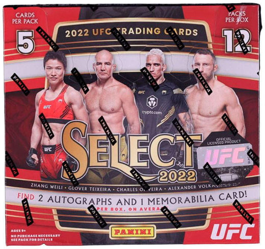 2022 Panini Select UFC Hobby Box