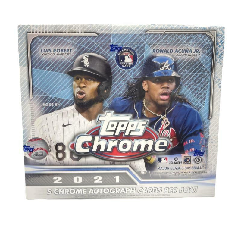 2021 Topps Chrome Baseball Jumbo HTA Box