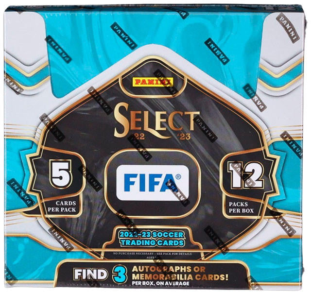 2022/23 Panini Select FIFA Soccer Hobby Box