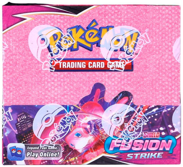 Pokemon Sword & Shield Fusion Strike Booster Box