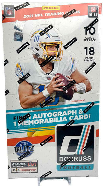 2021 Panini Donruss Football Hobby Box