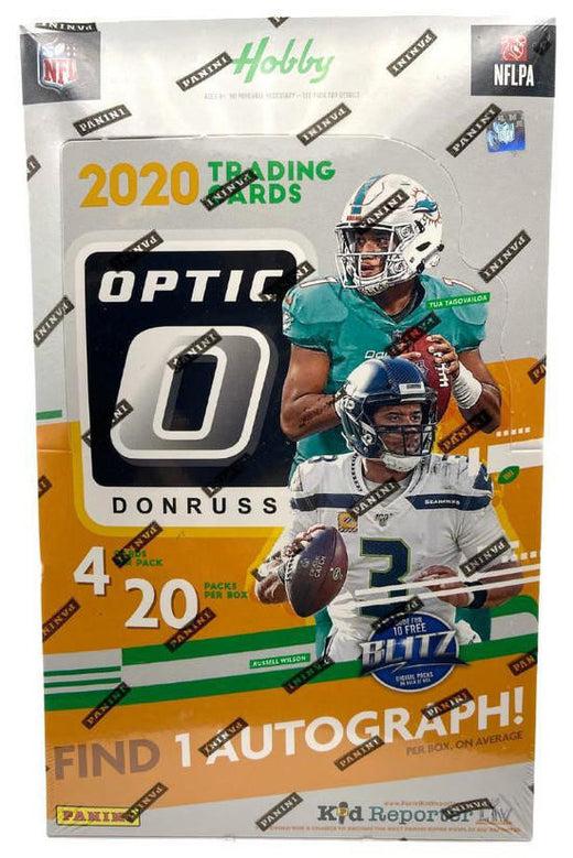 2020 Panini Donruss Optic Football Hobby Box