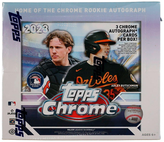 2023 Topps Chrome Baseball Jumbo HTA Box