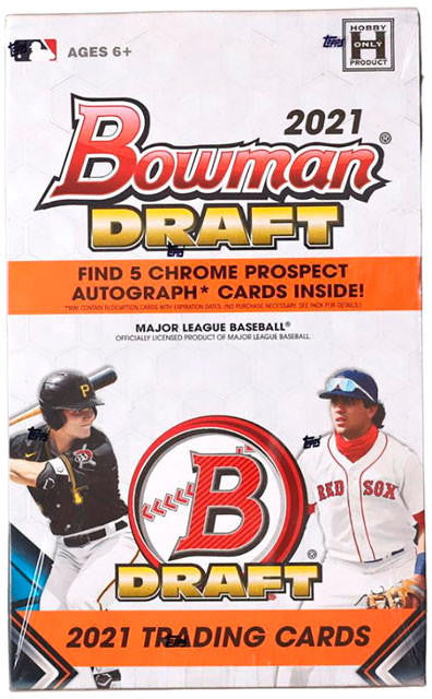 2021 Bowman Draft Baseball Super Jumbo Box