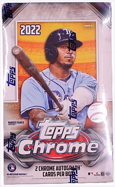 2022 Topps Chrome Baseball Hobby Box
