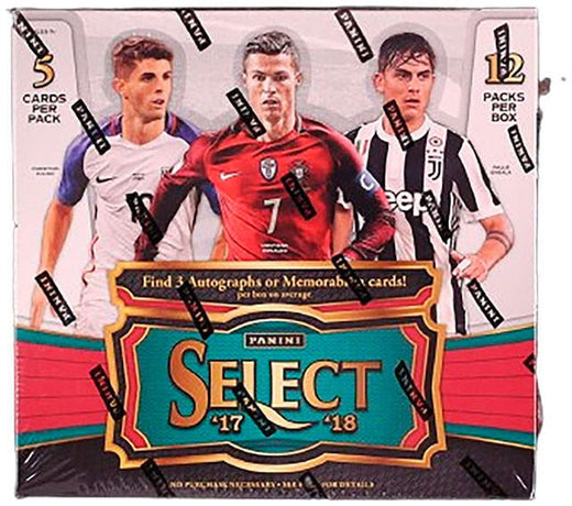 2017/18 Panini Select Soccer Hobby Box