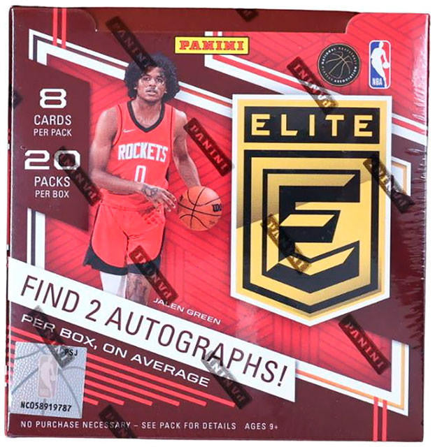 2021/22 Panini Donruss Elite Basketball Hobby Box