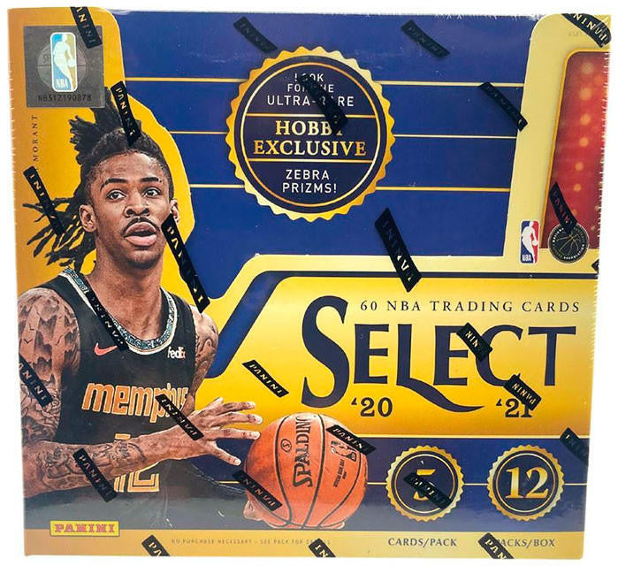 2020/21 Panini Select Basketball Hobby Box