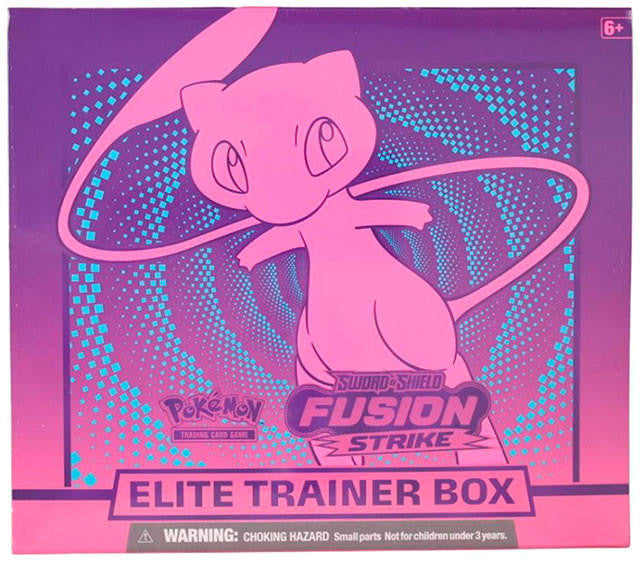 Pokemon Sword & Shield Fusion Strike Elite Trainer Box