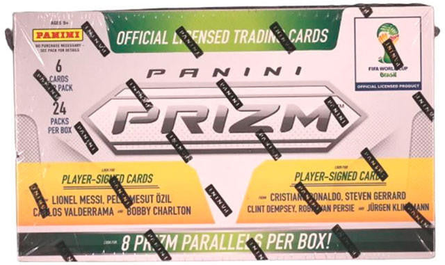 2014 Panini Prizm World Cup Soccer Hobby Box