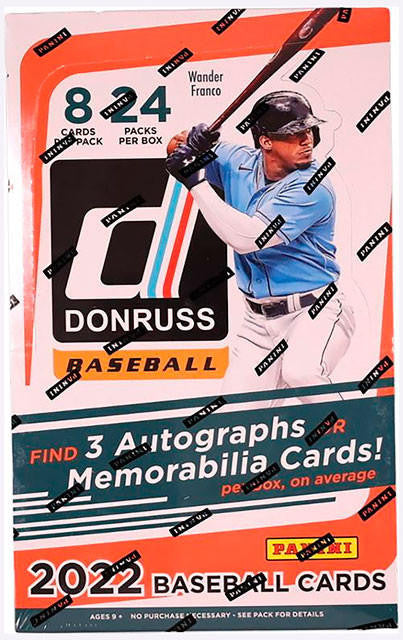 2022 Panini Donruss Baseball Hobby Box