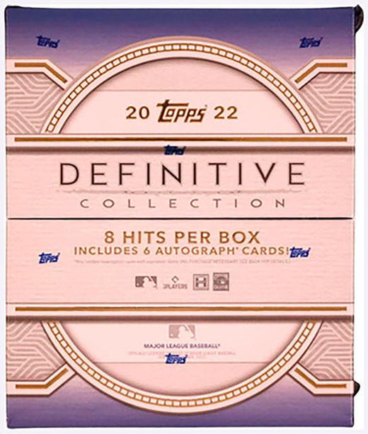2022 Topps Definitive Baseball Hobby Box