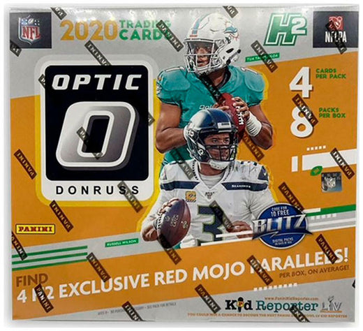 2020 Panini Donruss Optic Football Hobby Hybrid Box