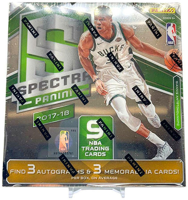 2017/18 Panini Spectra Basketball Hobby Box