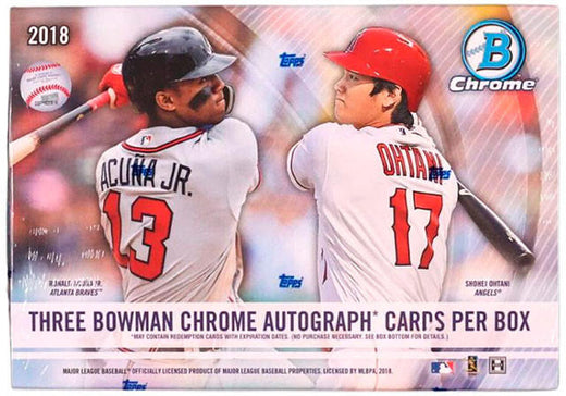 2018 Bowman Chrome Baseball HTA Choice Box
