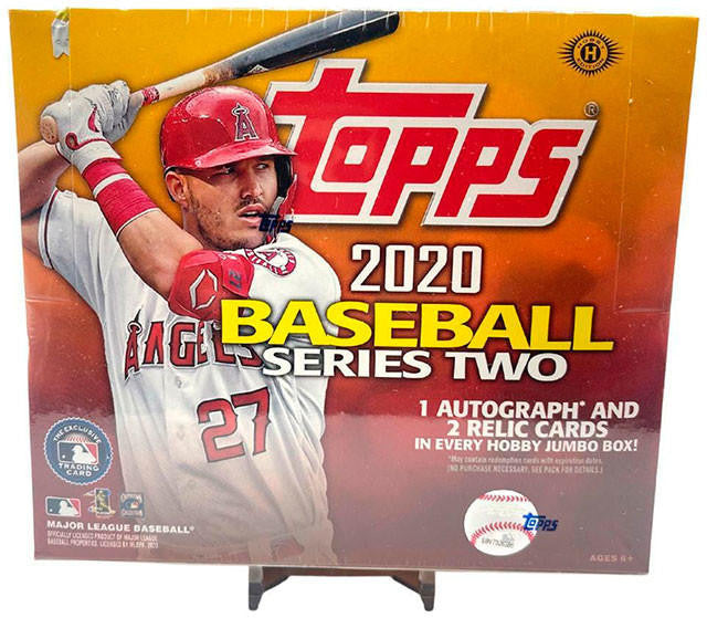 2020 Topps Series 2 Baseball Jumbo Box