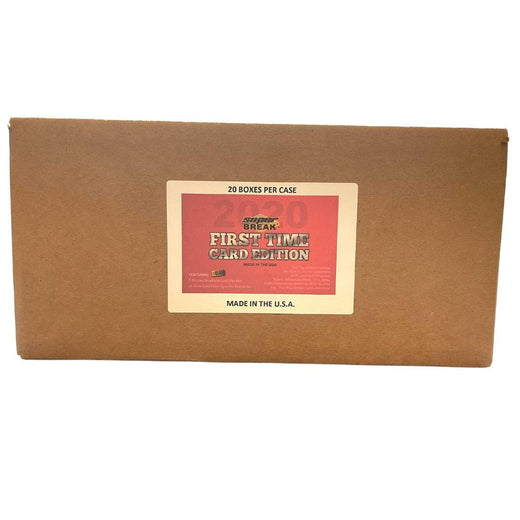 2020 Super Break First Time Card Edition 20 Box Case