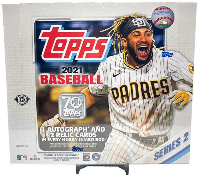 2021 Topps Series 2 Baseball Jumbo Box